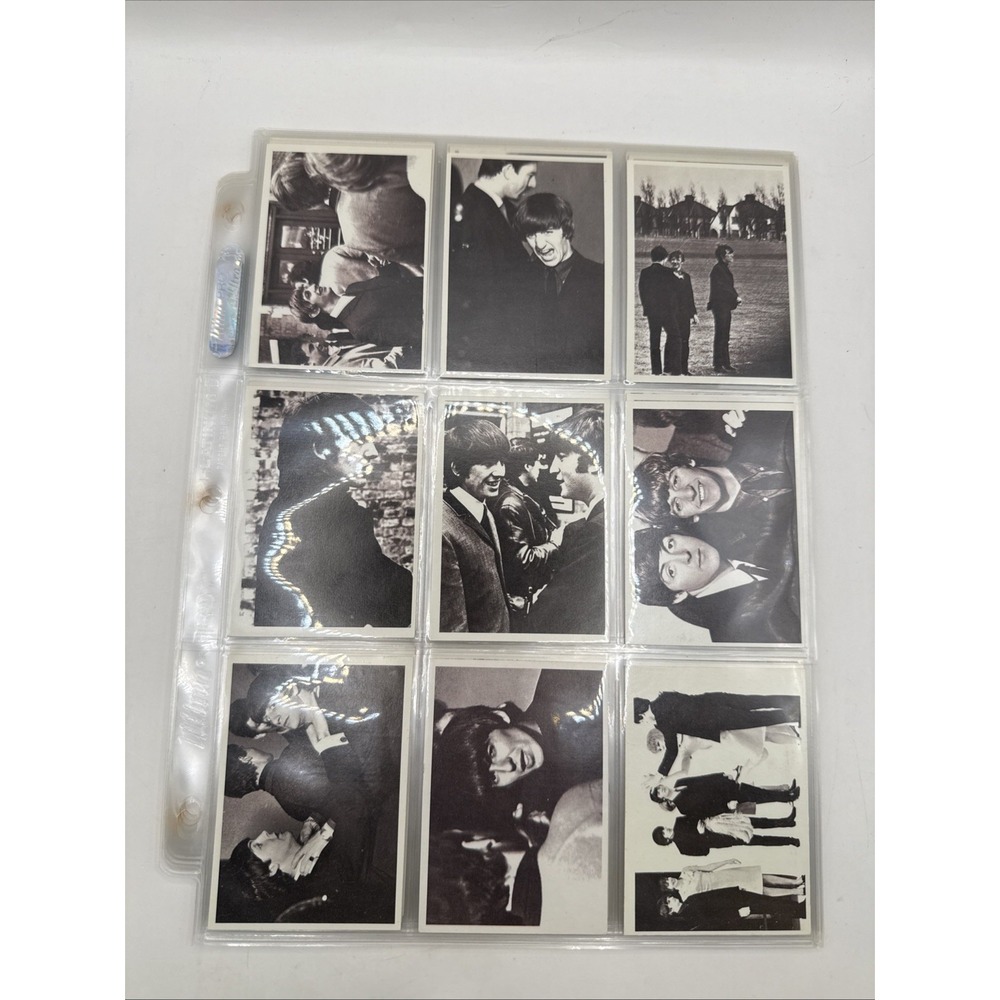 Topps 1964 BEATLES HARD DAYS NIGHT Complete Set VG/EX-EX+